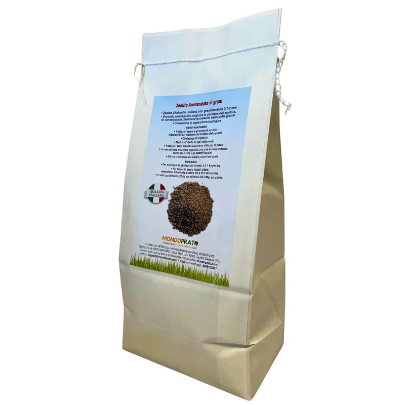 Zeolite ammendante in grani per suolo e piante - 2 Kg
