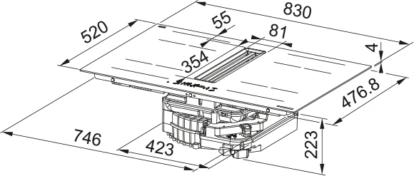 PIANO ASPIRANTE GALILEO WIDE F830