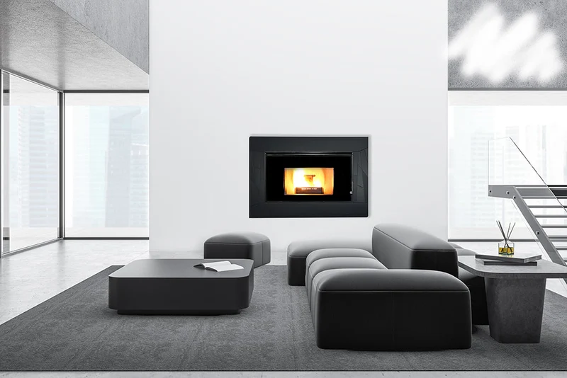 Stufa a Pellet Idro CTL modello Plasma S 20kw