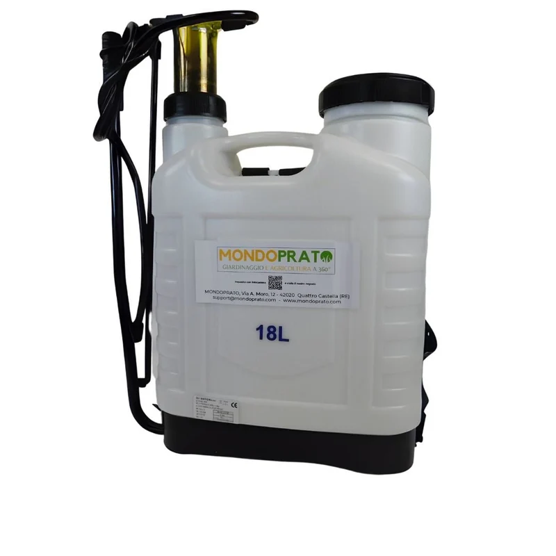 Pompa a spalla manuale in ottone - 18 LT