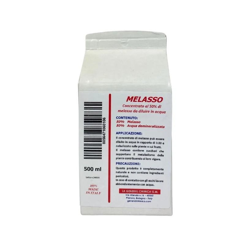 Concime liquido Naturale - Melasso 500ml