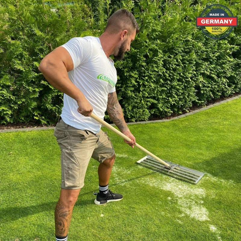 RISISANI Premium sabbia per prato 25 kg | Sabbia di quarzo con granulometria 0,5-1,5 mm