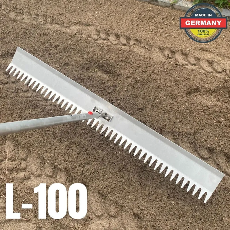 Rastrello per paesaggio RISISANI L-100 | Rastrello livellatore