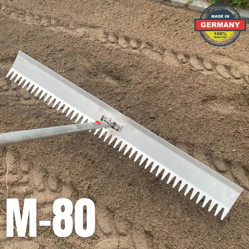 Rastrello per paesaggio RISISANI M-80 | Rastrello livellatore