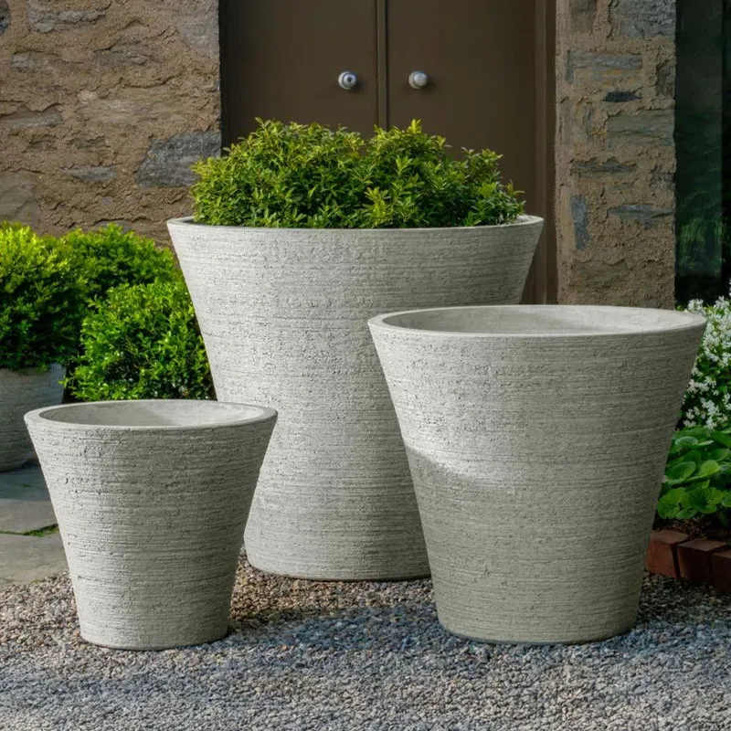 Verve Modern Concrete Planters - Campania
