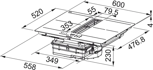 PIANO ASPIRANTE GALILEO SLIM A600