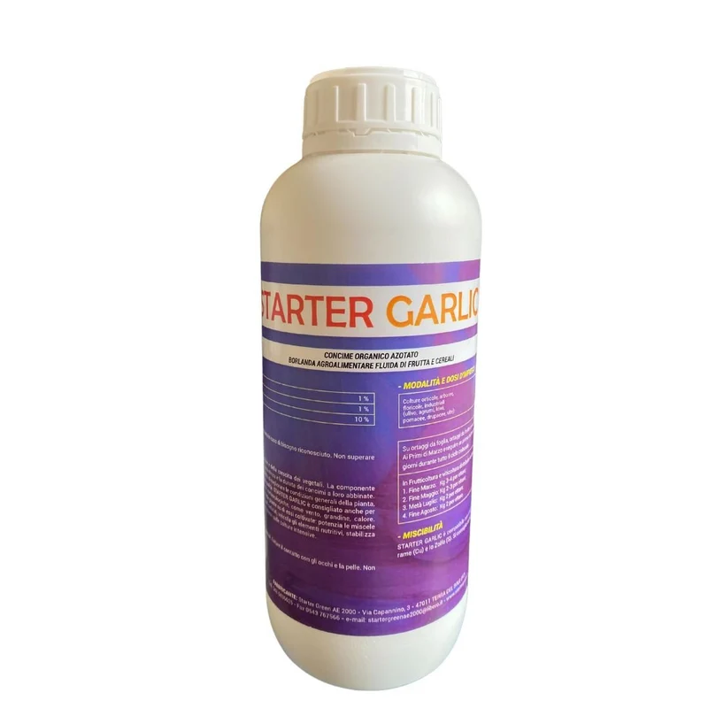 Concime biologico a base d'aglio - Starter garlic