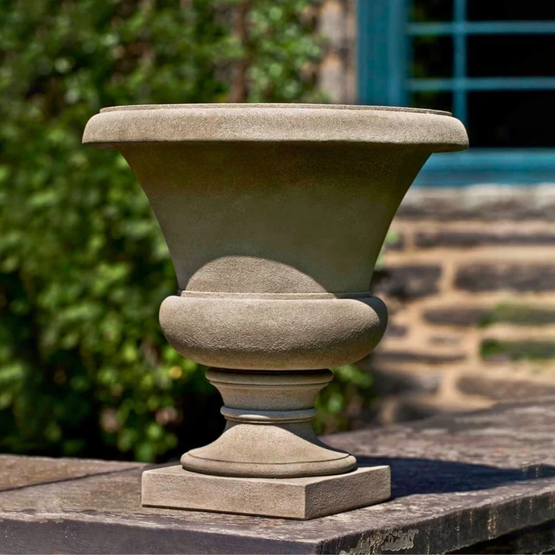 Mt. Airy Concrete Urn Planter - Campania #P646