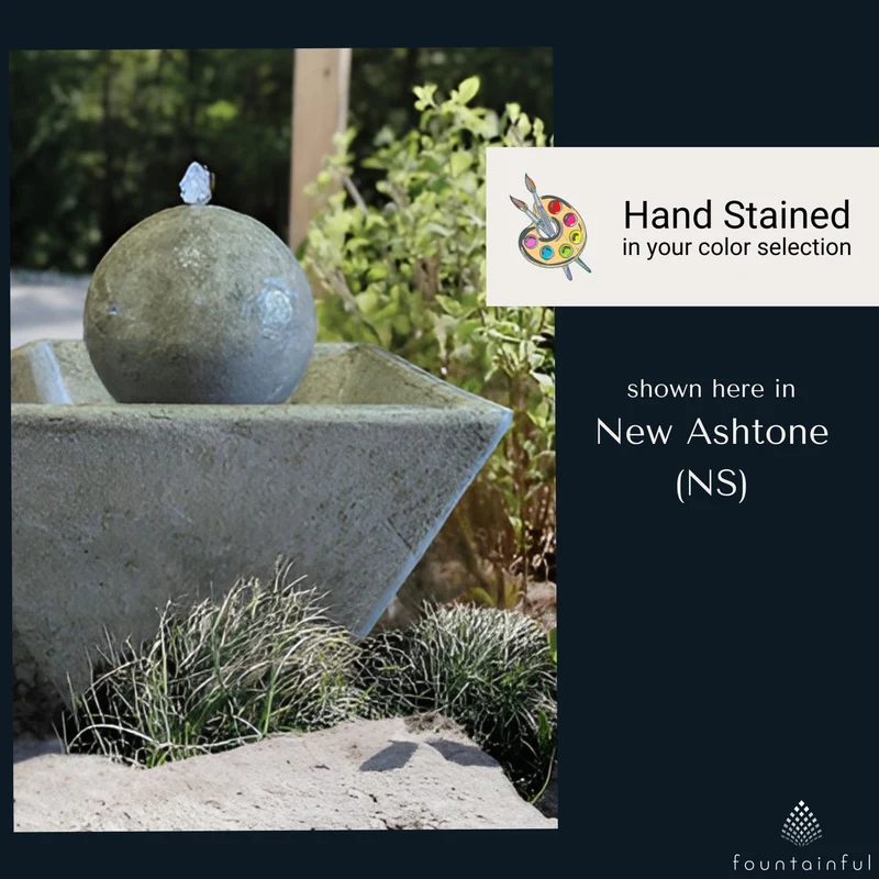 Cubis Concrete Fountain - Fiore #2126F