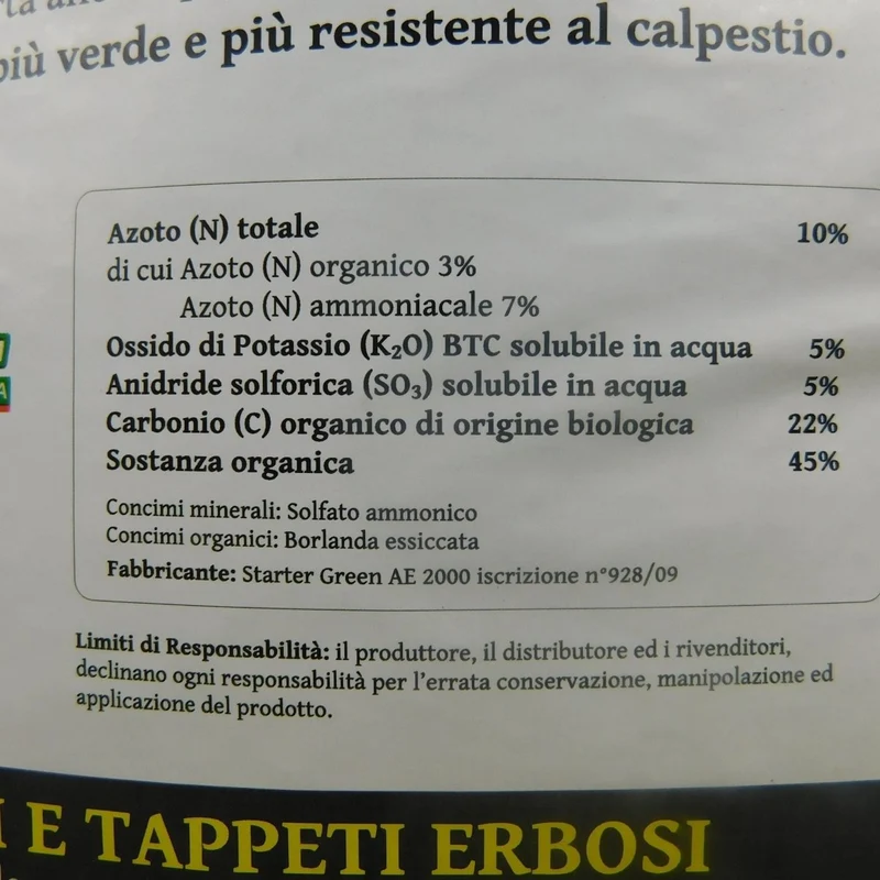Turf plus Organo-Minerale 25kg