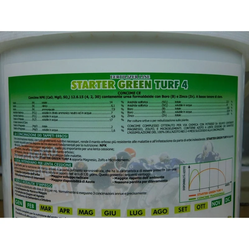 Concime Turf 4 - 5 Kg