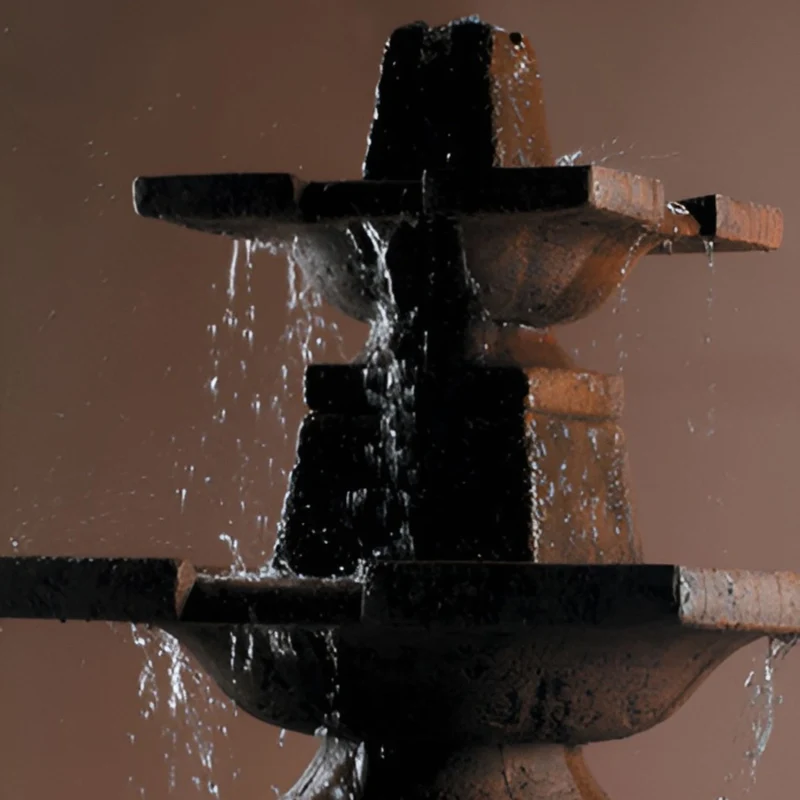 Quadrate 3-Tier Garden Fountain - Fiore #2066FT3