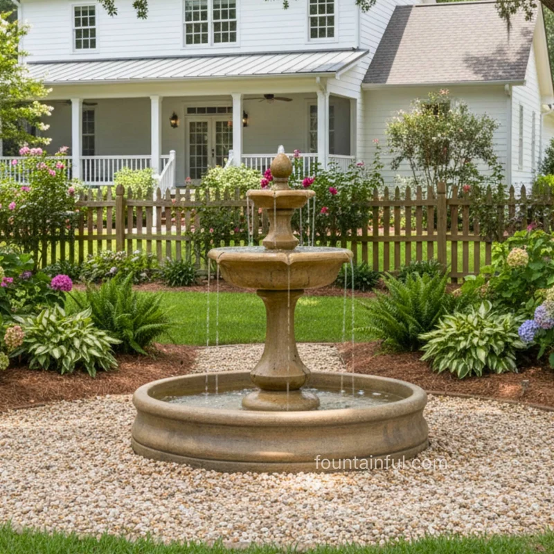 Verona 2-Tier Fountain w/55" Basin - Fiore #114FB