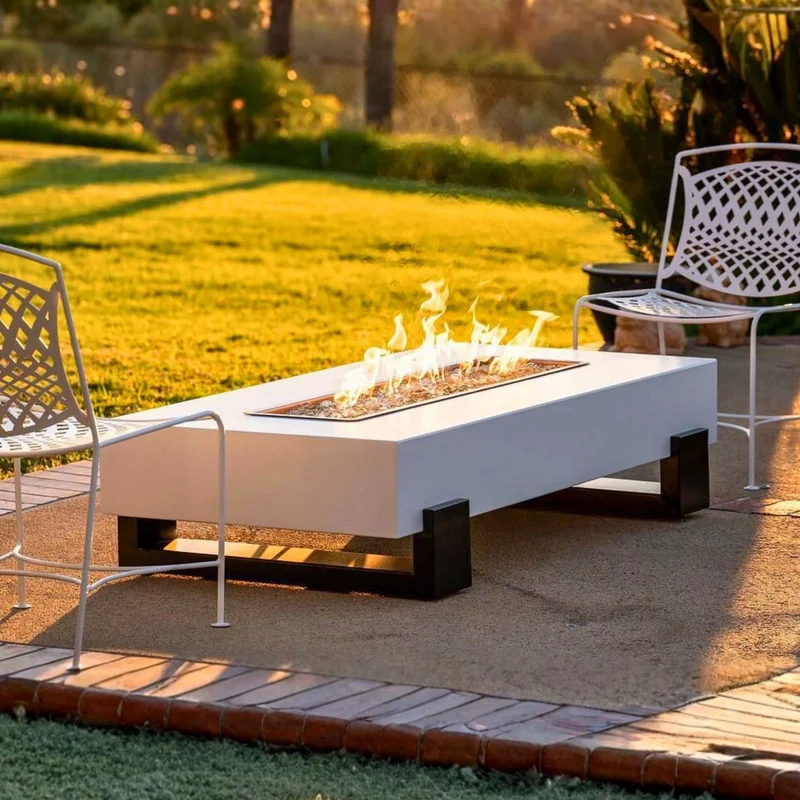 Baja Steel Gas Fire Pit - Outdoor Plus