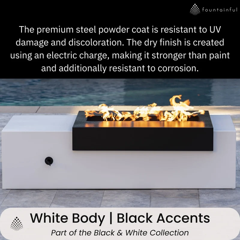 Moonstone Steel Gas Fire Pit - Outdoor Plus