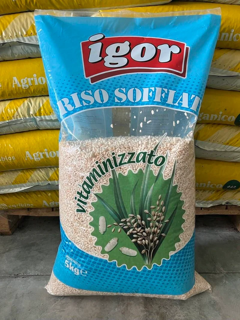 Riso Soffiato per Cani