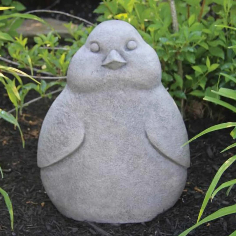 Contemporary Bird Concrete Garden Statue - Massarellis #7605