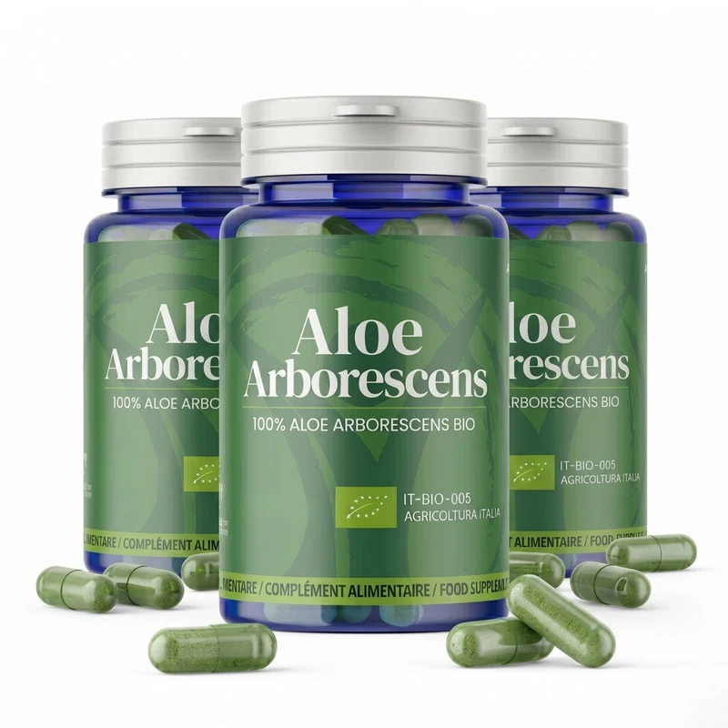Aloe Arborescens Biologica in Capsule