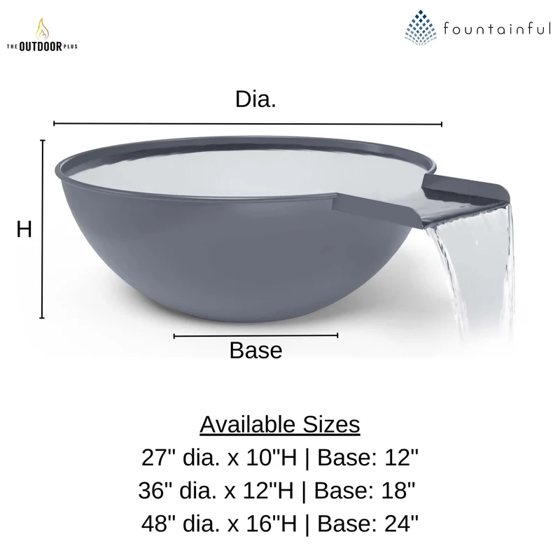 Sedona Steel Water Bowl - The Outdoor Plus