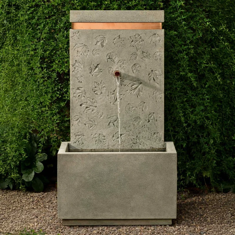 Autumn Sonata Concrete Wall Fountain - Campania #FT457