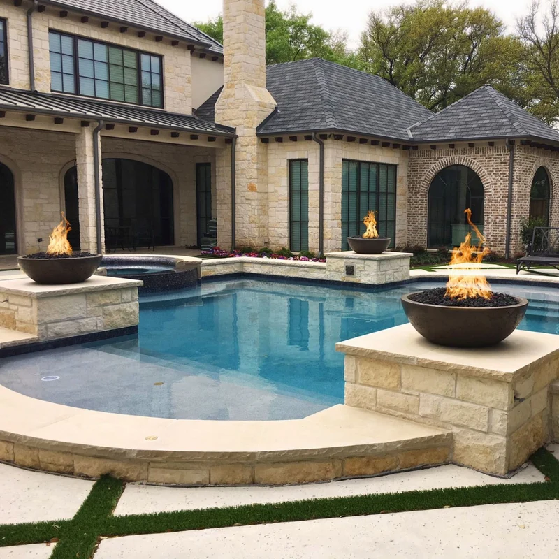 Sedona Concrete Fire Bowl - The Outdoor Plus