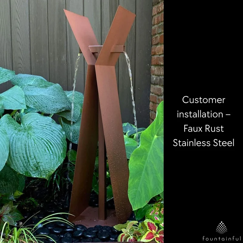 X3-Mini Modern Stainless Steel Fountain