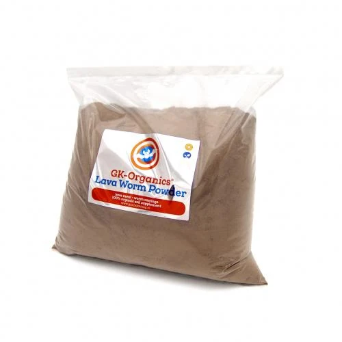 GUANO KALONG - GK ORGANICS LAVA WORM POWDER - FERTILIZZANTE LAVA + HUMUS - 5L