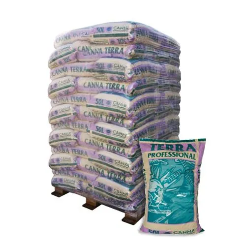 PALLET TERRICCIO CANNA TERRA PROFESSIONAL 50L (60SACCHI)