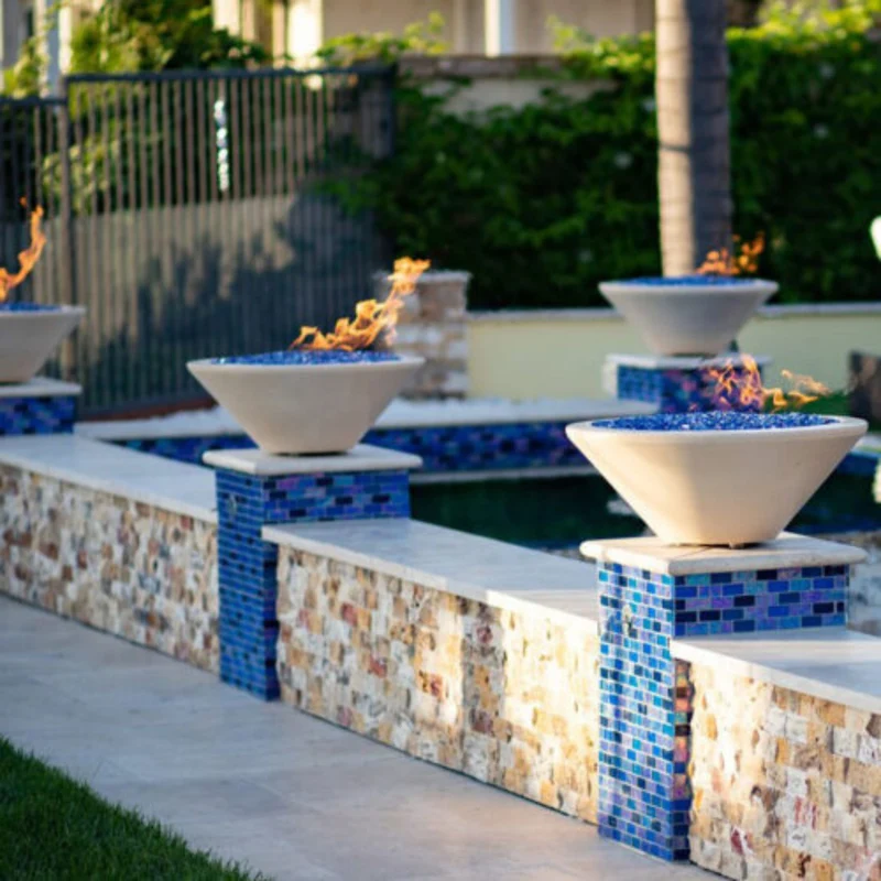 Cazo Concrete Fire Bowl - The Outdoor Plus