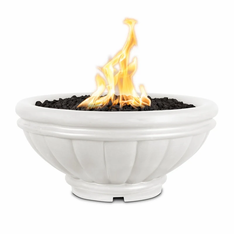 Roma Concrete Fire Bowl - The Outdoor Plus