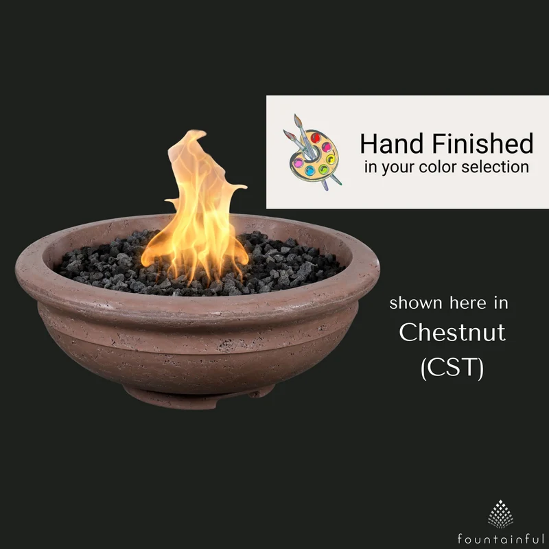 Rodeo Concrete Fire Bowl - The Outdoor Plus