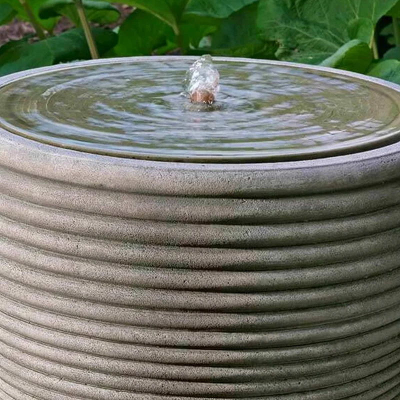 Bibendum Large Concrete Urn Fountain - Campania #FT399