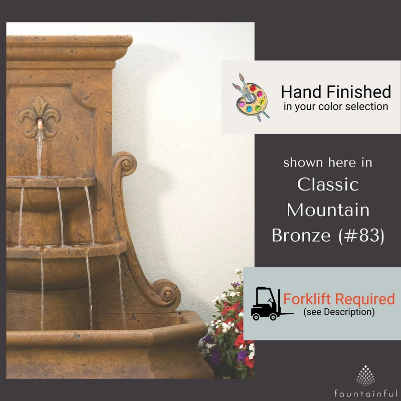 Grandessa Wall Fountain - Massarellis #3693
