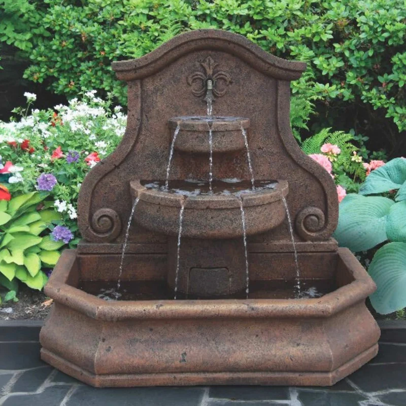 Grandessa Arch Wall Fountain - Massarellis #3714