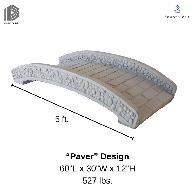 Decorative Concrete Garden Bridges - Phoenix Design