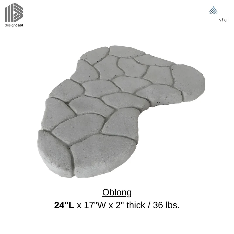Santa Fe Concrete Stepping Stones | 14-stones/Pallet