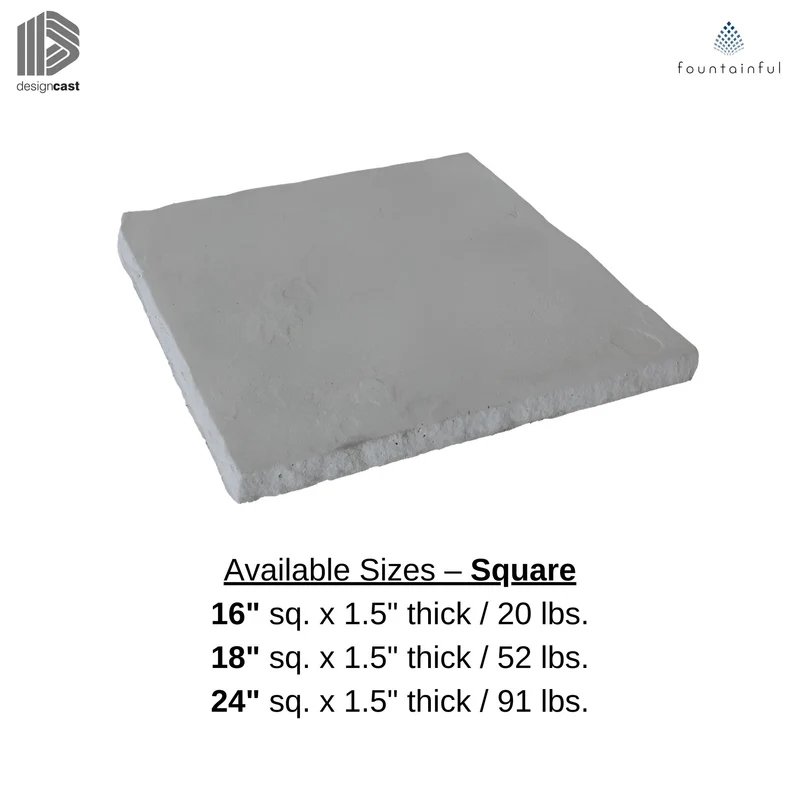 Flagstone Concrete Stepping Stones | 14-stones/Pallet