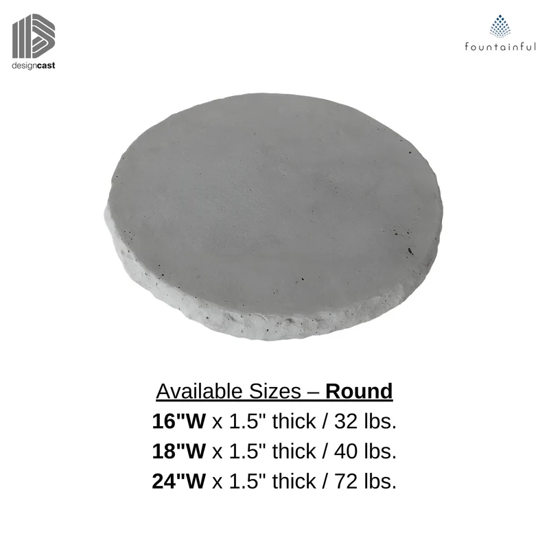 Flagstone Concrete Stepping Stones | 14-stones/Pallet