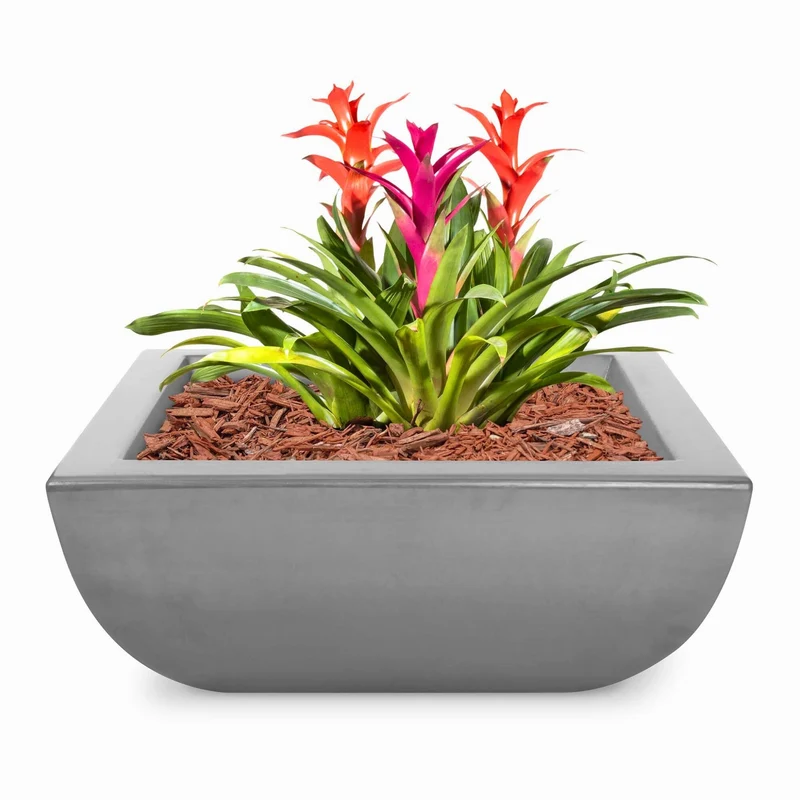 Avalon Concrete Planter Bowl - The Outdoor Plus