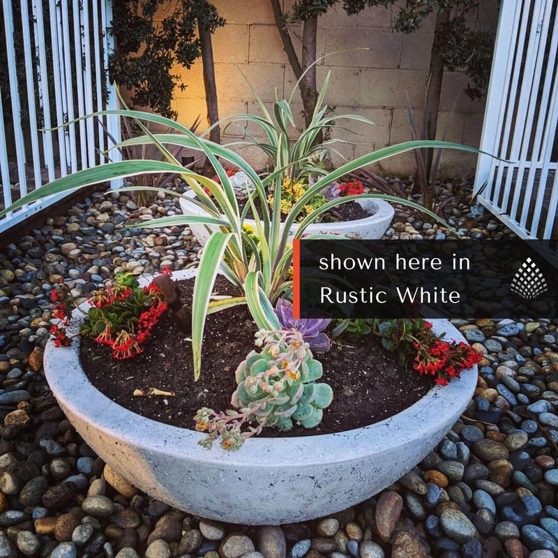 Sedona Concrete Planter Bowl - The Outdoor Plus