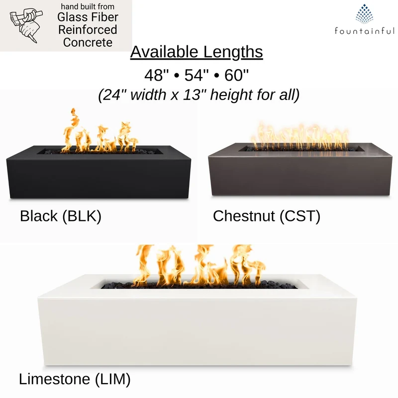 Regal Steel Gas Fire Pit - The Outdoor Plus