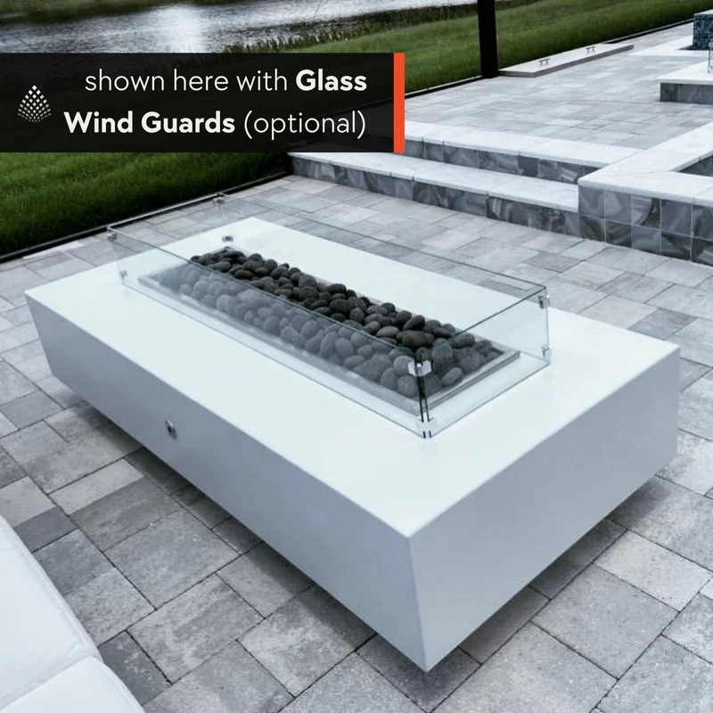 Coronado Steel Gas Fire Pit - The Outdoor Plus