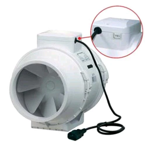 VENTILATORI - TTRV 100 - VENTILATORE 145-187 M�/H - 27-36 DBA