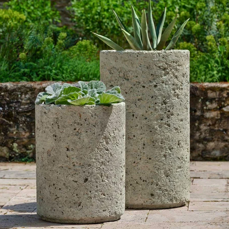 Siros Concrete Vase Planters - Campania
