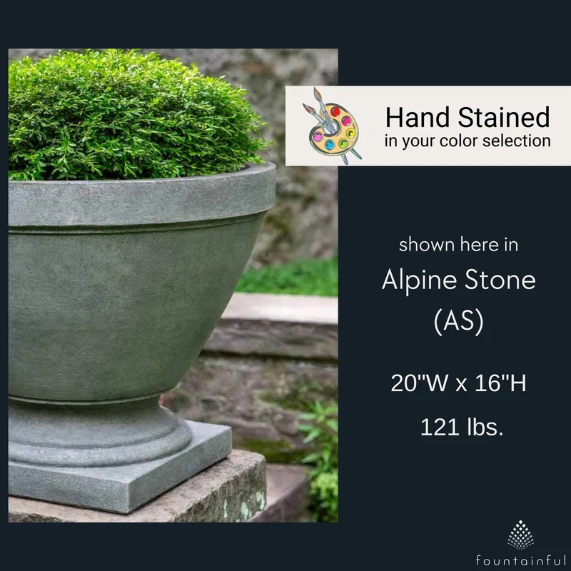 Park Slope Concrete Urn Planter - Campania #P787