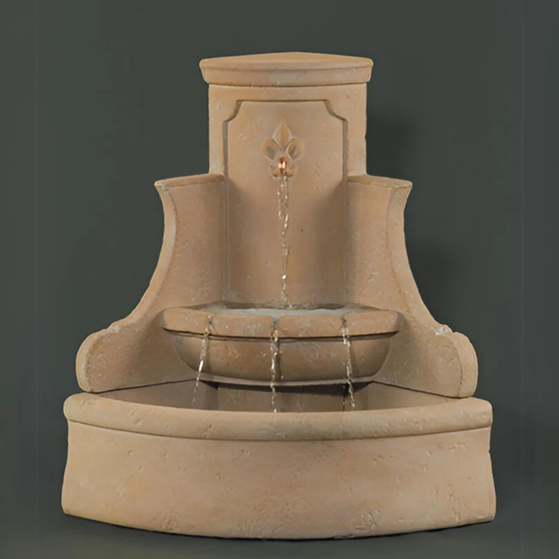 Iris Corner Wall Fountain - Fiore #LG119