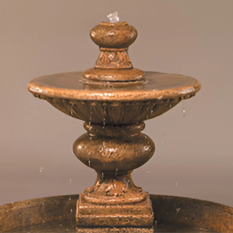 Formal Garden Fountain w/46" Basin - Fiore #2072F46