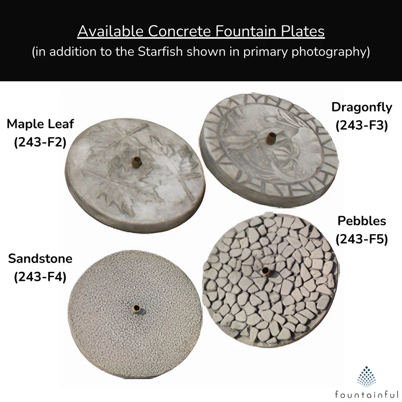 Vera Concrete Planter Fountain - Fiore #243