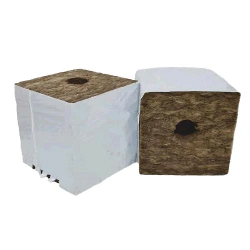 AGRA-WOOL - CUBO DI LANA DI ROCCIA 15X15X15 - FORO 38/35