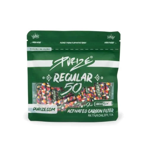PURIZE - BORSA REGOLARE 9.0 MM MULTICOLORE - 50 PZ